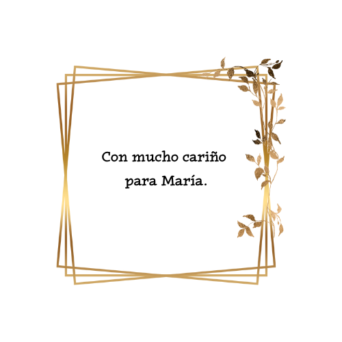 Nota personalizada impresa